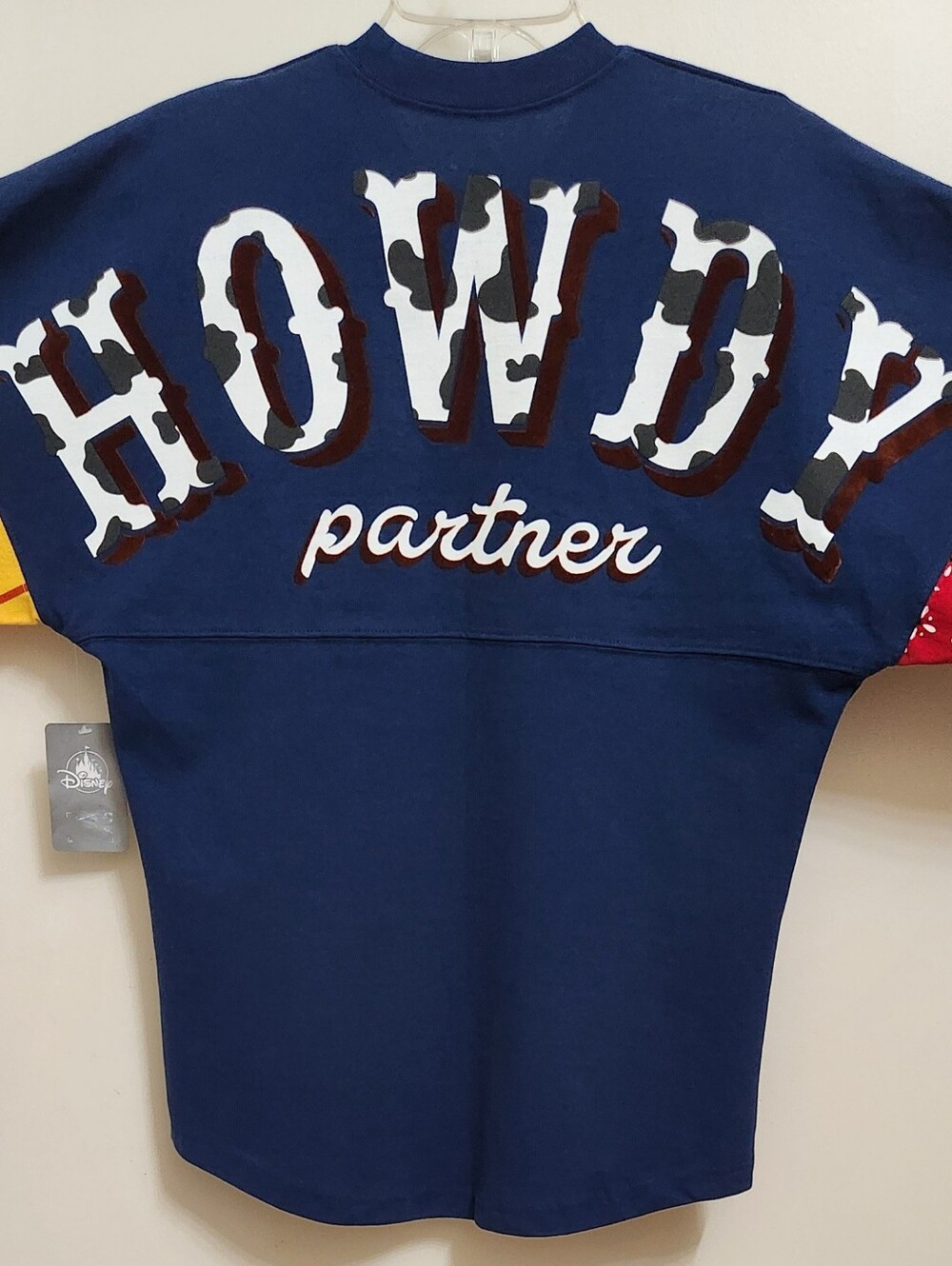 *NEW RARE Disney Pixar 25th Anniversary XS Sheriff Woody Toy Story Spirit Jersey - Picture 7 of 8